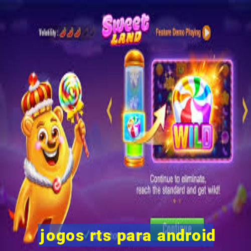 jogos rts para android